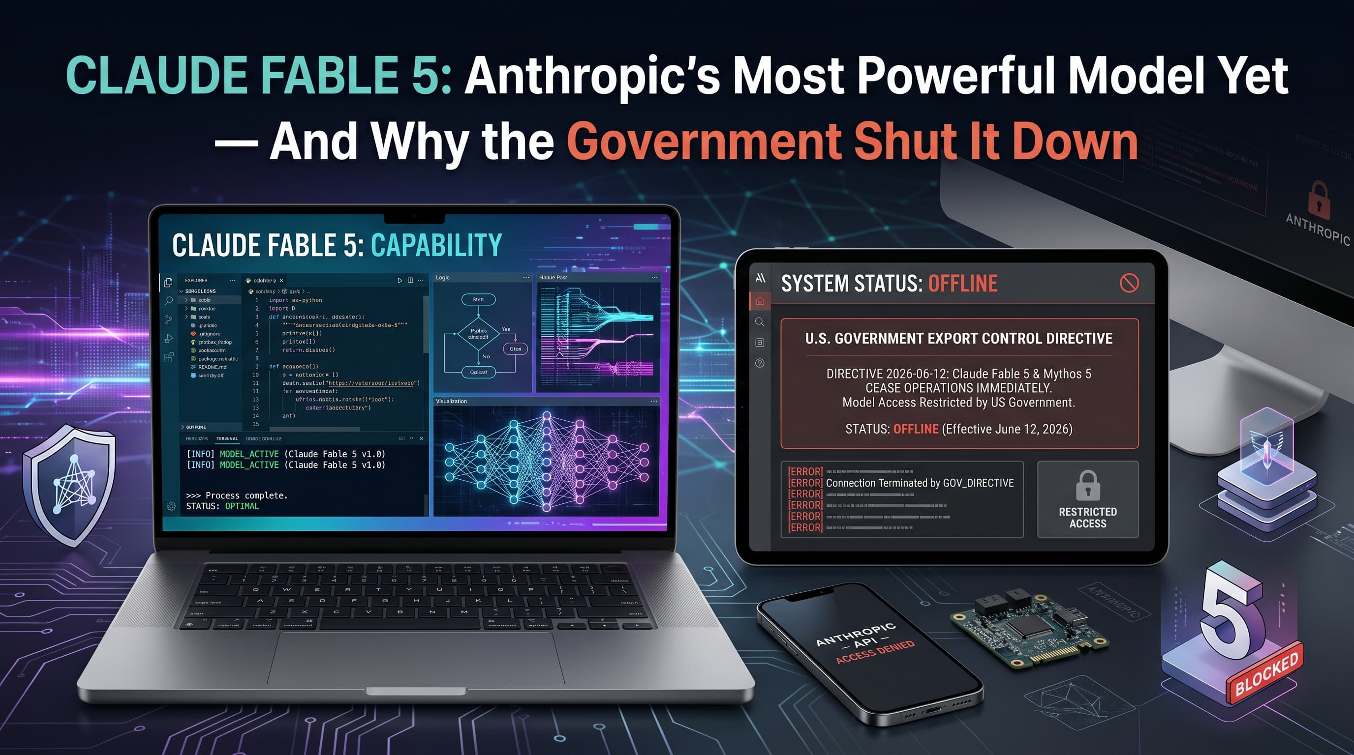Claude Fable 5: Anthropic's Most Powerful Model Yet — And Why the Government Shut It Down
